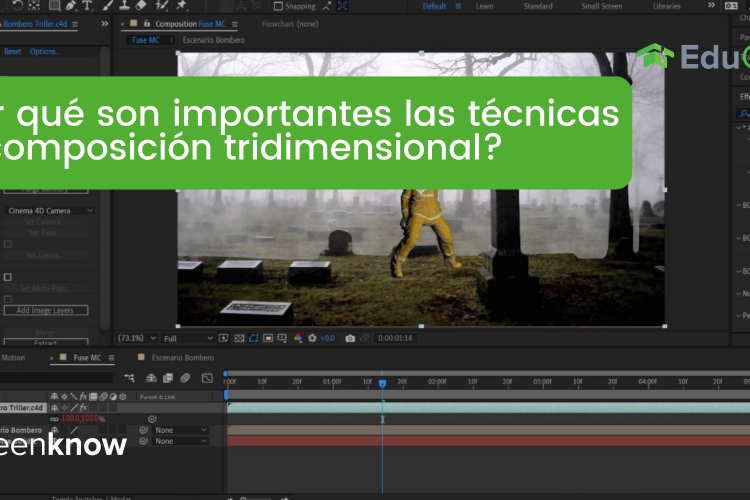Curso Técnicas de Composición 3D- Curso Adobe