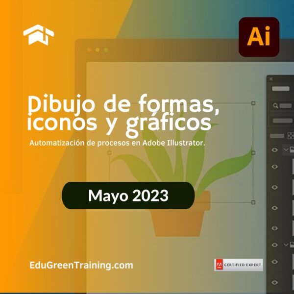 Dibujo de formas, iconos y gráficos